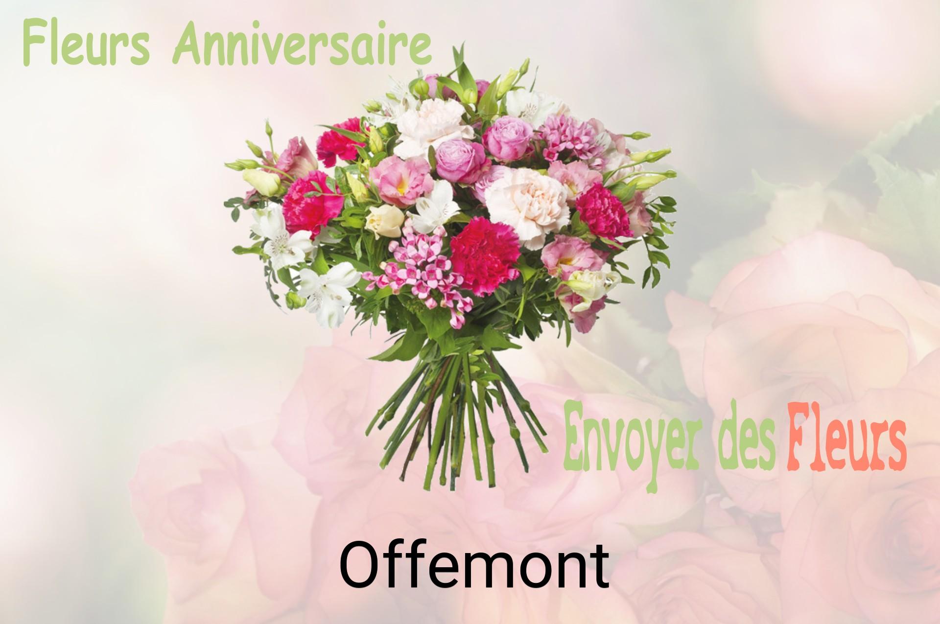 Bouquet de fleurs d’anniversaire livré à Offemont